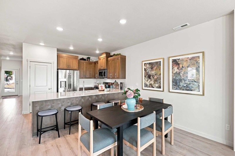 casa en Powell Crest Townhomes por David Weekley Homes