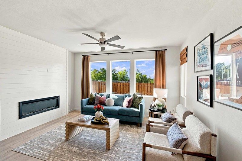 The Evia - Family Room
