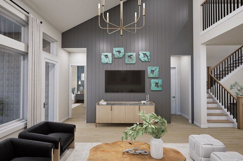 The Mansfield - Family Room
