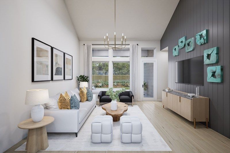 The Mansfield - Family Room