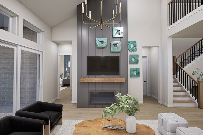 The Mansfield - Optional Fireplace