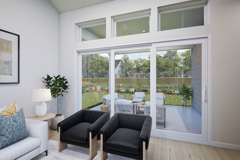 The Mansfield - Optional Sliding Glass Door