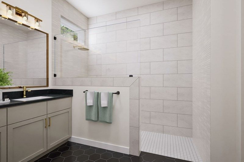 The Mansfield - Optional Super Shower
