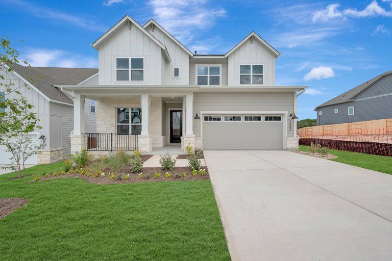 Bluebonnet - Headwaters 50' - Executive Series: Dripping Springs, Texas - David Weekley Homes