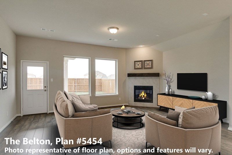 The Belton - Living Room
