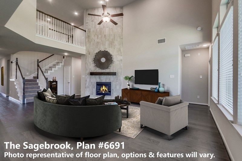 The Sagebrook - Living Room