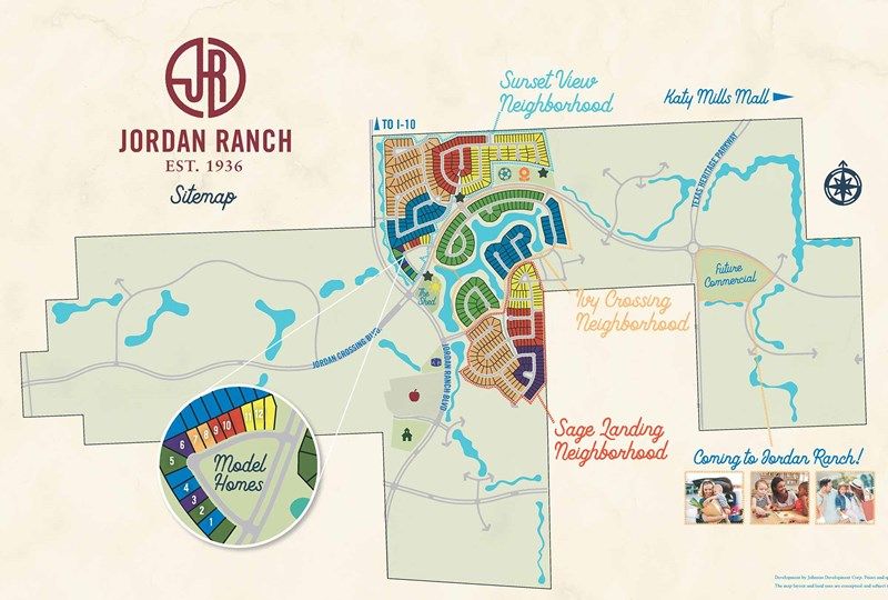 Jordan Ranch Site Map