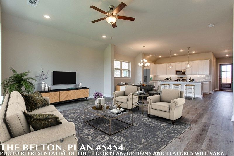 The Belton - Living Room