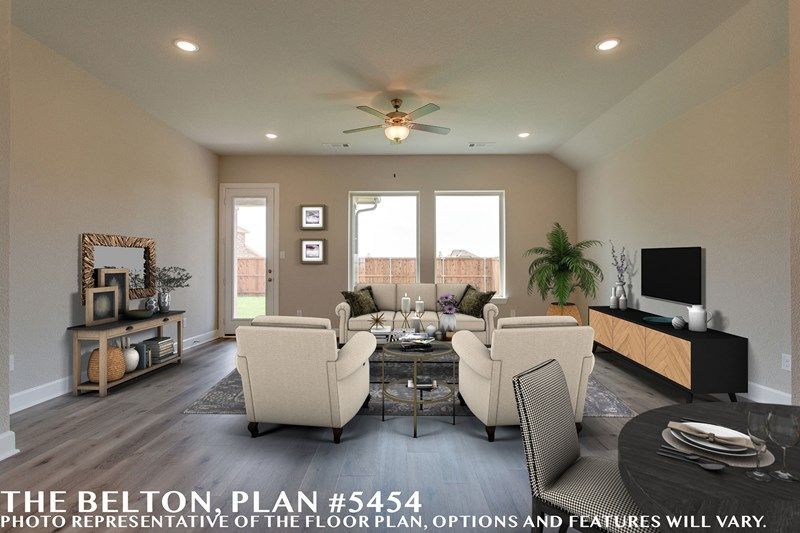 The Belton - Living Room