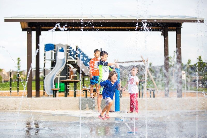Harvest Green Splash Pad