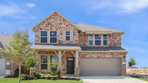 The Woodlands Hills 45' by David Weekley Homes in Houston Texas