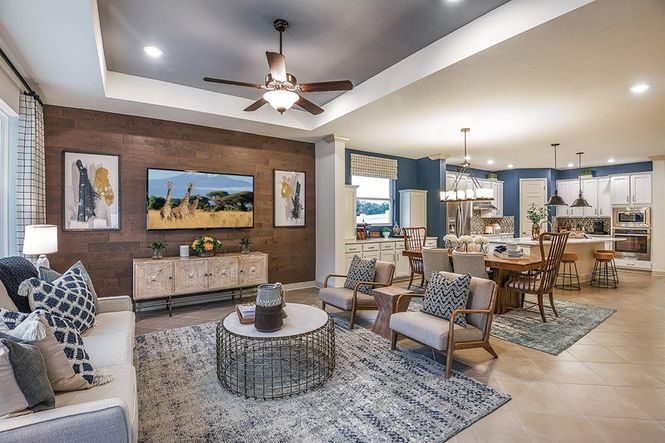 The Hacienda - Family Room