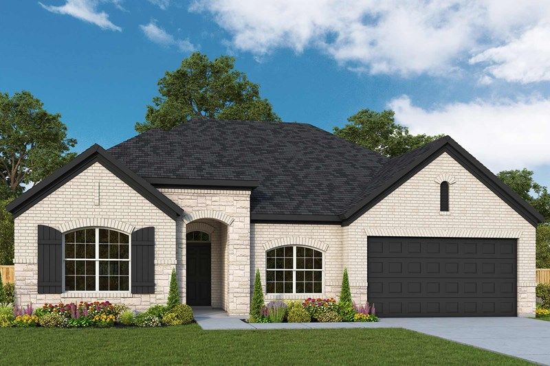 Milburn - Dunham Pointe 65' Homesites: Cypress, Texas - David Weekley Homes