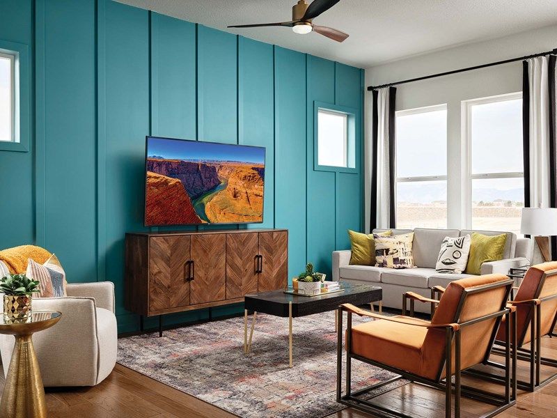 The Averett - Living Room