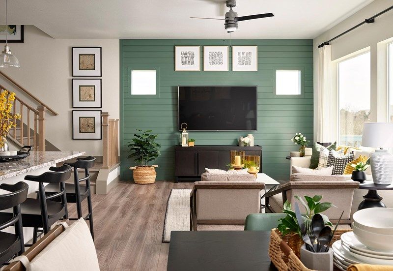 The Deerfield - Living Room