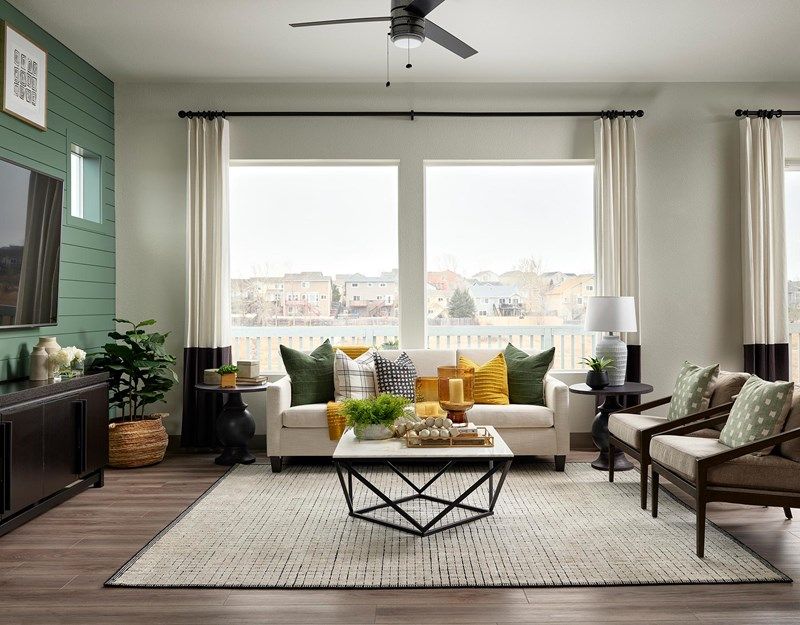 The Deerfield - Living Room