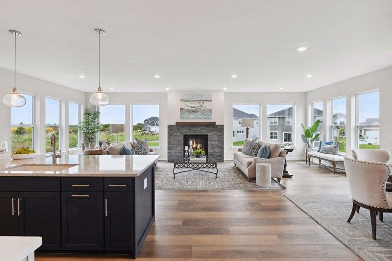 The Michigan - Living Room