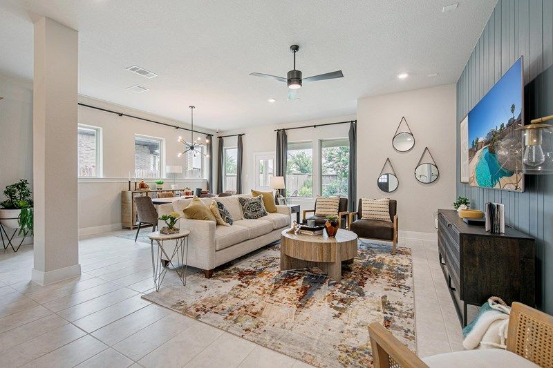 The Bluebonnet - Living Room