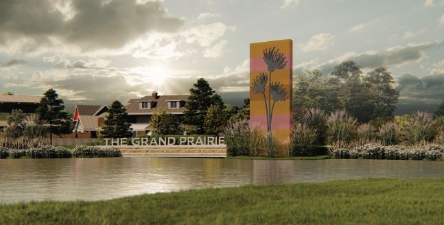 The Grand Prairie - Monument