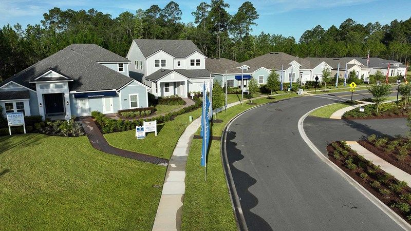 Tributary 50' - Aerial View