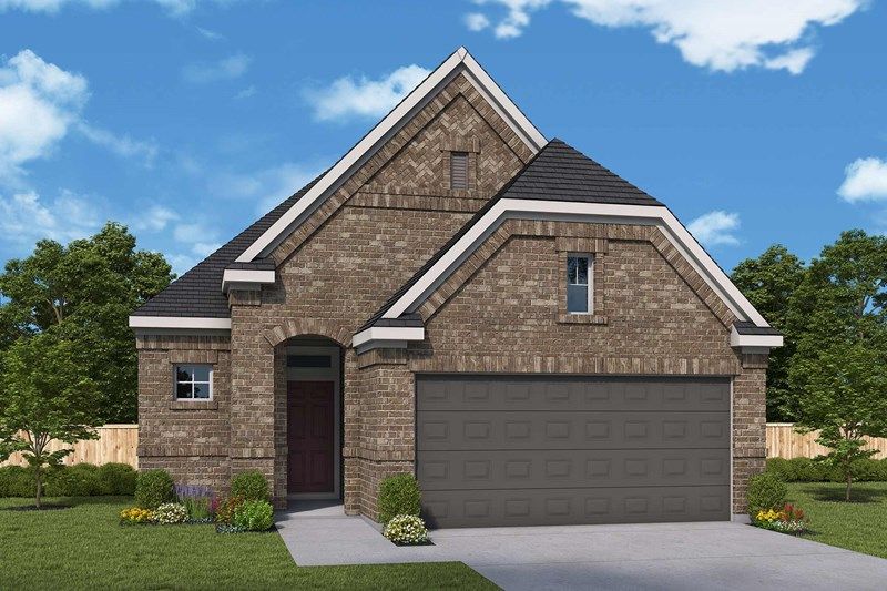 Woodlee - The Grand Prairie 40’: Hockley, Texas - David Weekley Homes