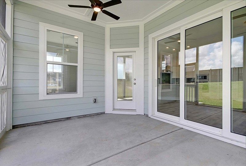 The Brentwood - Covered Patio