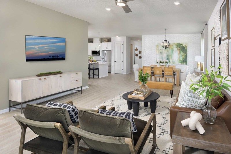 The Mapleton - Living Room
