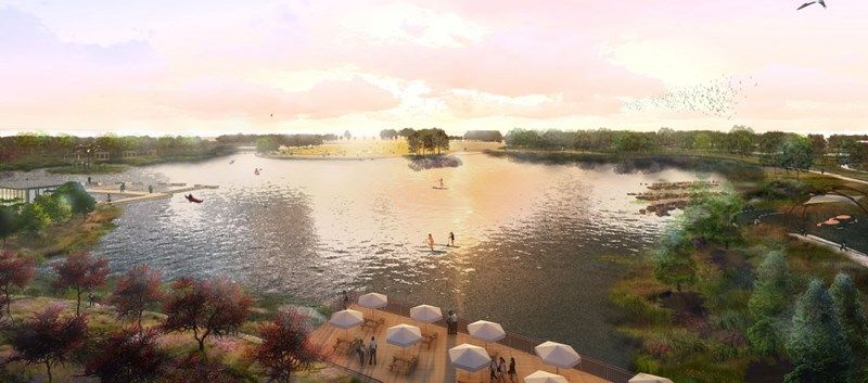 Riceland - Fully stocked lake