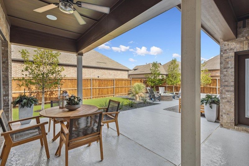 The Middlebrook - Covered Patio