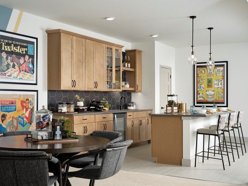 The Miramont - Finished Basement