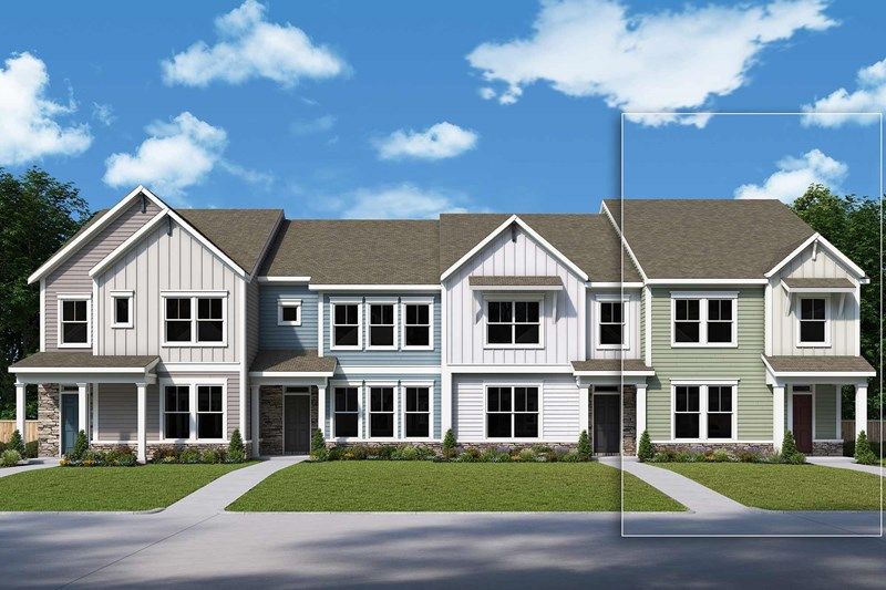 North Creek Village - Townhomes in Huntersville, NC | New Homes by ...