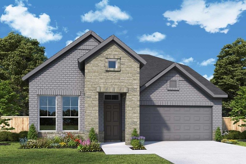 Thornleigh Plan at Audubon 45' Homesites in Magnolia, TX by David ...