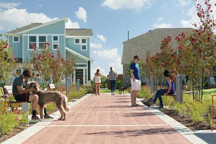 Nelson Village at Easton Park - Streetscape