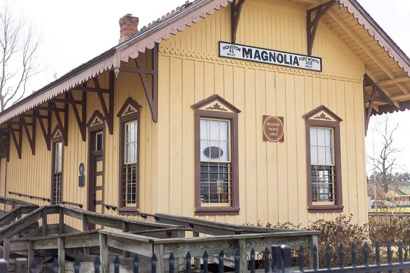 Historic Magnolia Train Depot