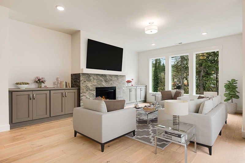 The Blue Ridge - Living Room