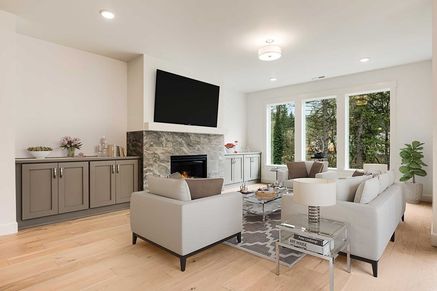 The Blue Ridge - Living Room