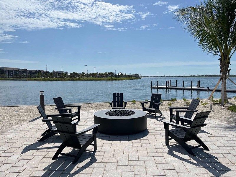 Emerald Landing at Waterside at Lakewood Ranch - Firepit