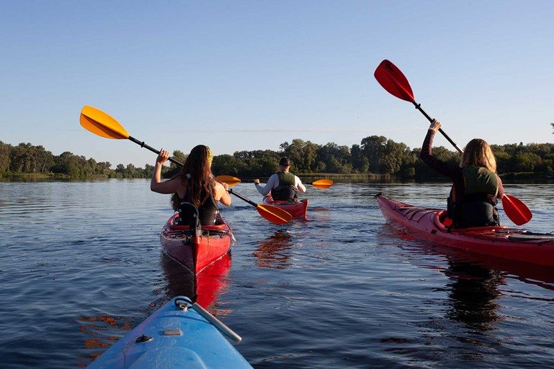 Kayaking