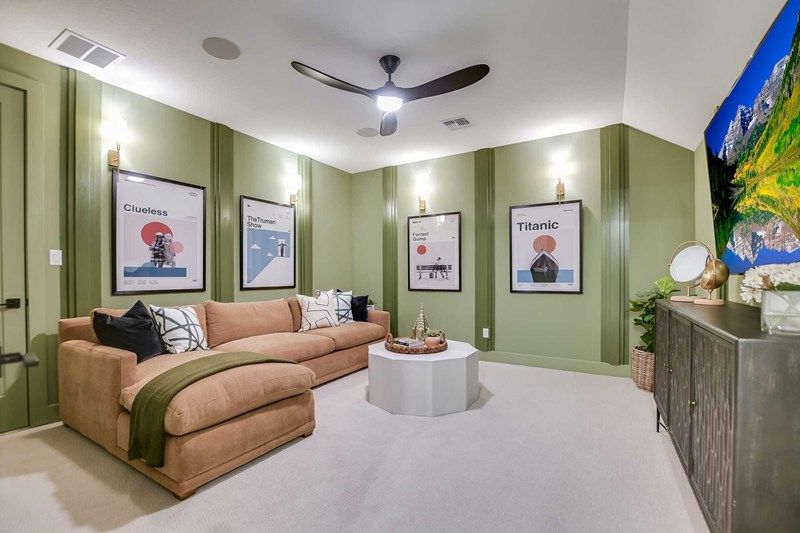 The Lavender - Media Room