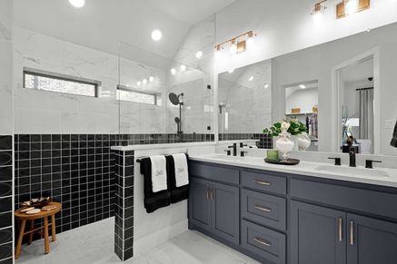 The Bluebonnet - Owner's Bath