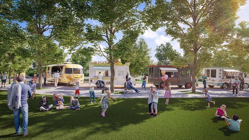 Treeline - Food Truck Picnic Area