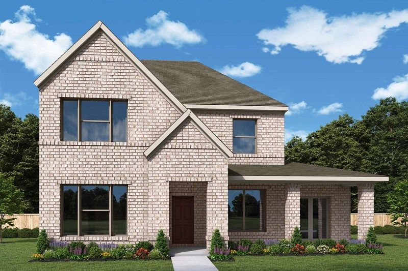 Leonardo Plan at Talia - Garden Series in Forney, TX by David Weekley Homes