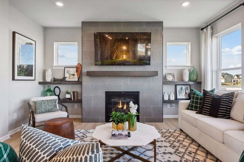 The Vermilion - Living Room