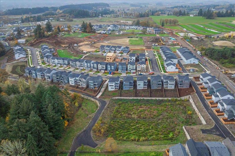 Scholls Valley Heights - Aerial View