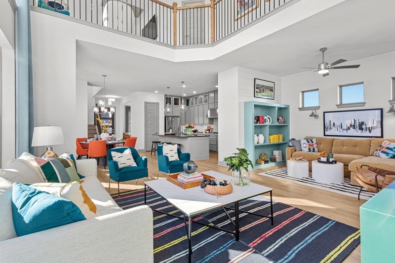The Ridgepoint - Living Room