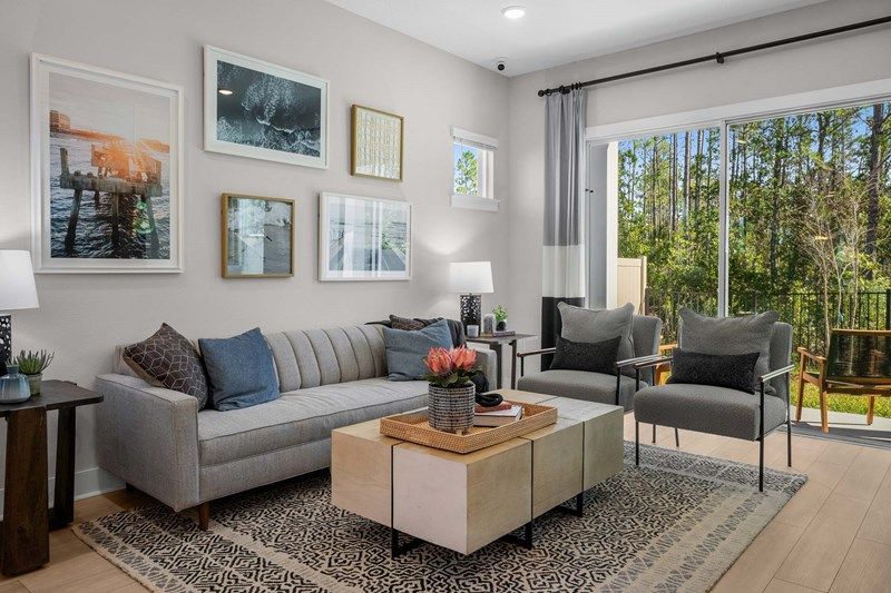 The Rosamond - Living Room