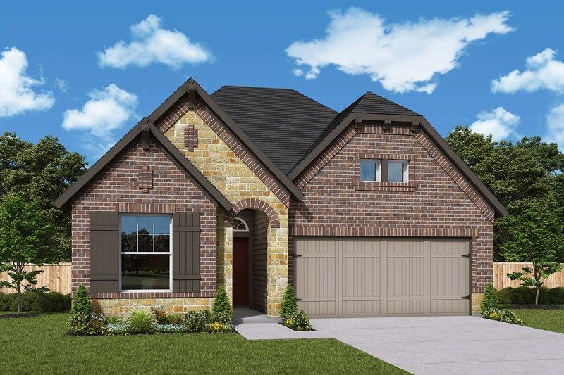 Manhattan - Harvest Green 45': Richmond, Texas - David Weekley Homes