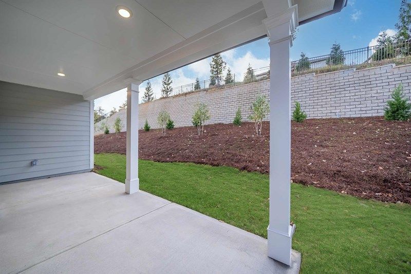 The Copperdale - Covered Porch