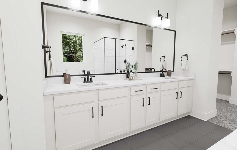 The Magnolia - Owner's Bath
