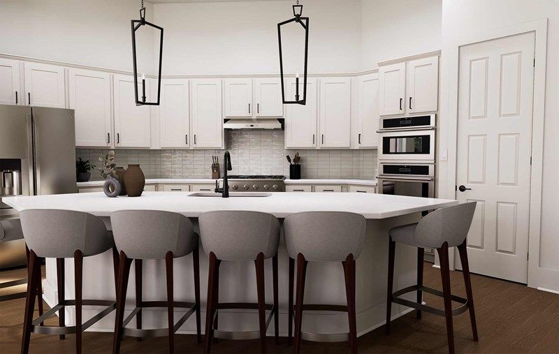 The Magnolia - Optional Cooktop Kitchen